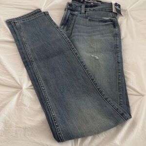 NWT Hollister advanced stretched, stacked‎ skinny jeans size waist 30 length 30
